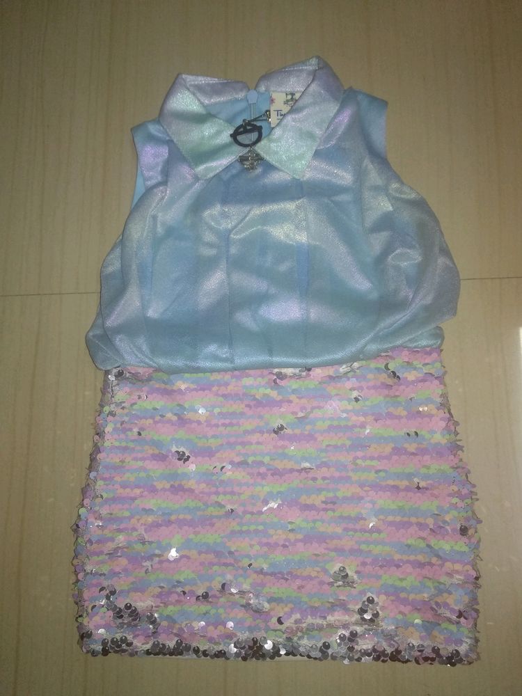 1 Year Baby Girl Party Wear Dress