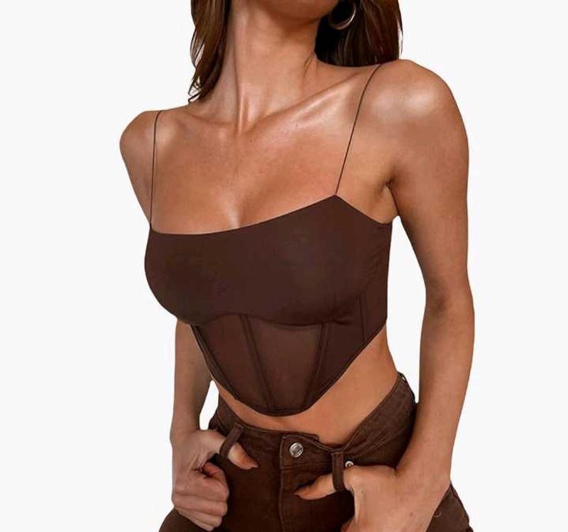 Brand New (Urbanic) Brown Corset Top