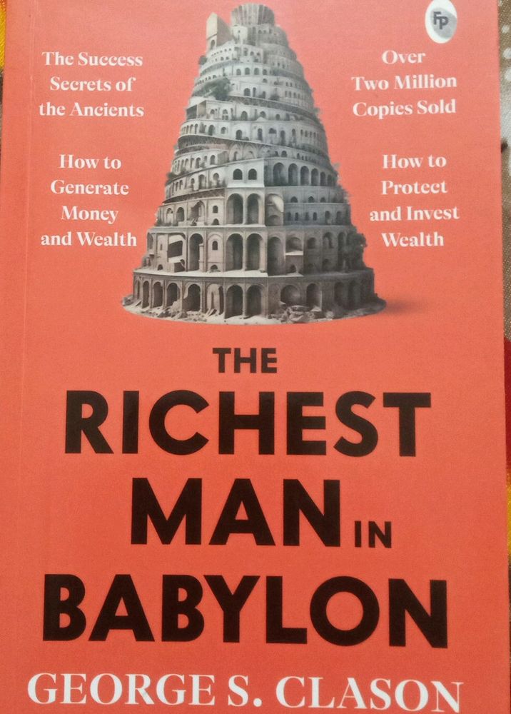 The Richest Man In Babylon /by George S. Clason/155 pages/paperback/good Paper Quality