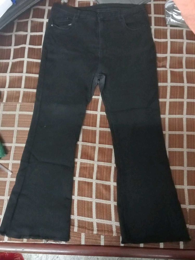 Black Flare Jeans