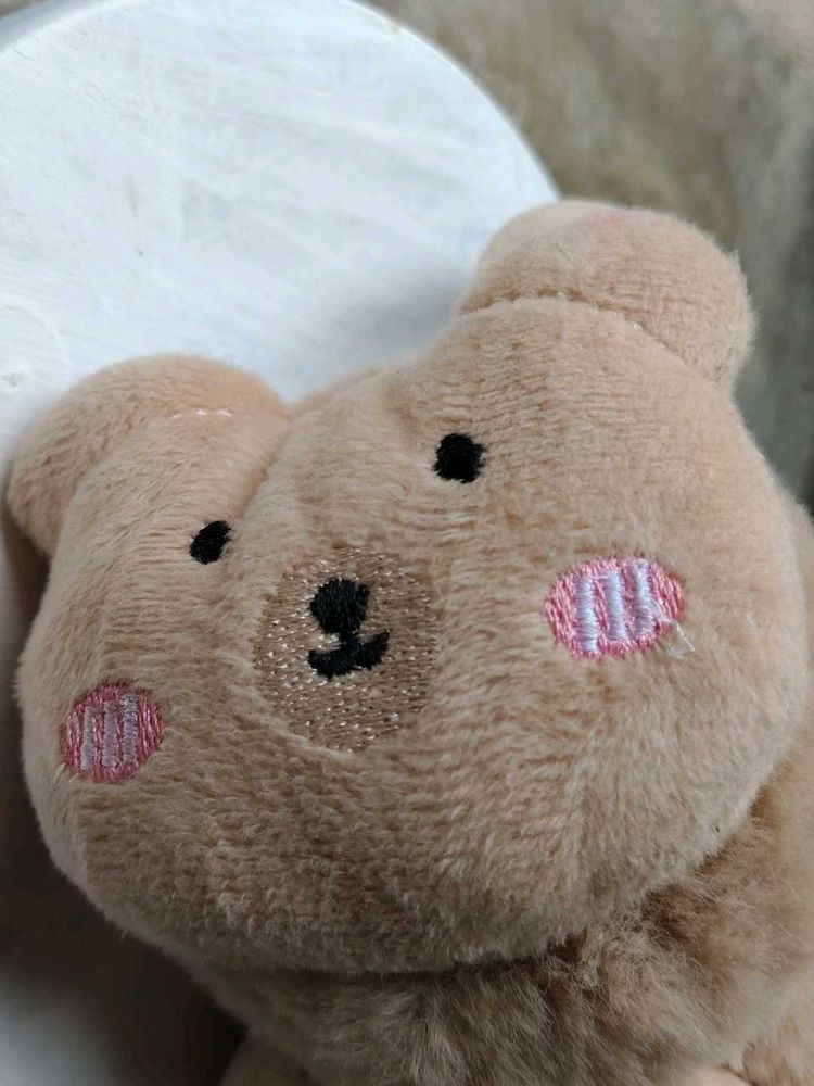 Cute Plush Bear Winter New Headphones For Kids