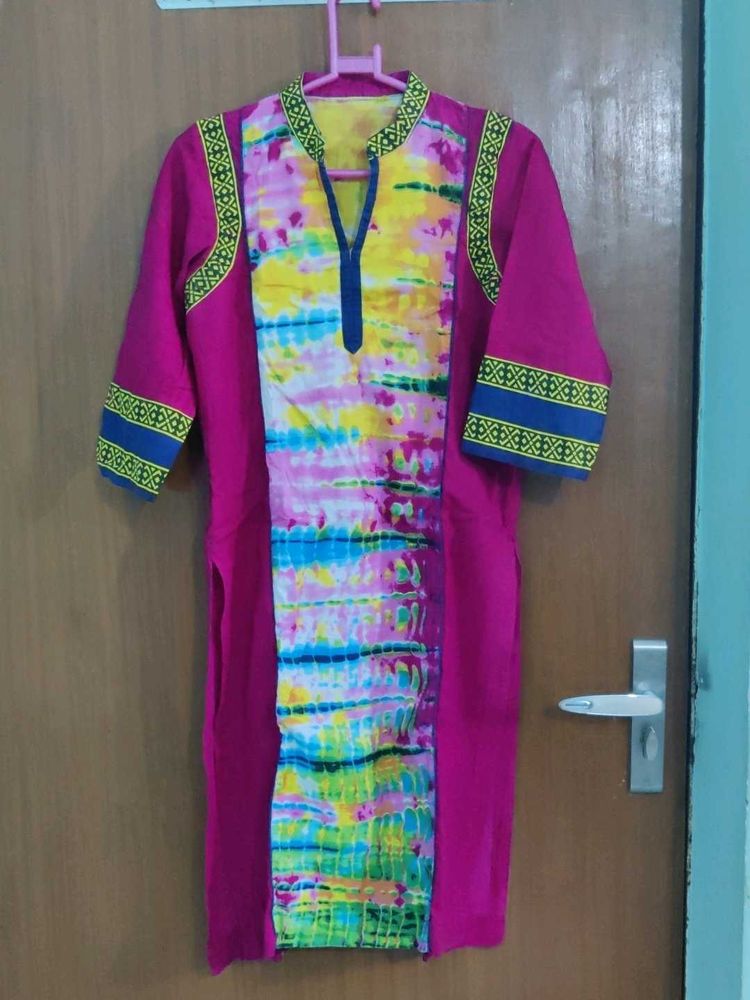Dye n Tie Kurti