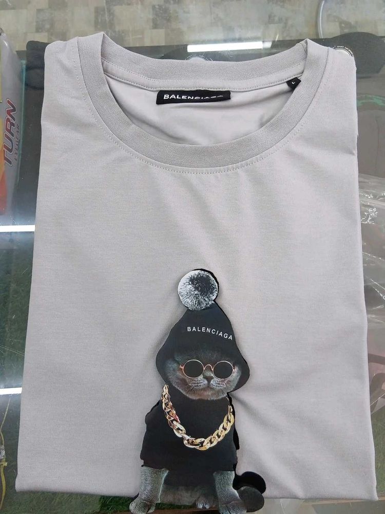 Balenciaga Cat Graphic Tee