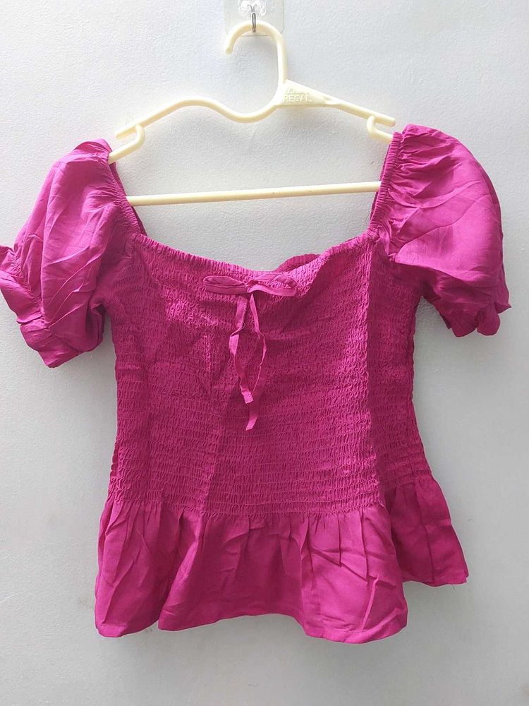 Rose Colored Top
