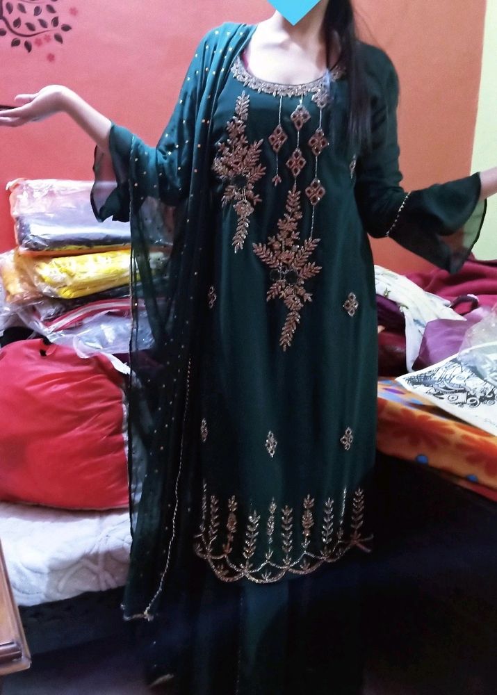 Mehndi Function Suit