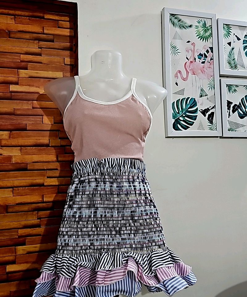 New Shein Skirt With Frills