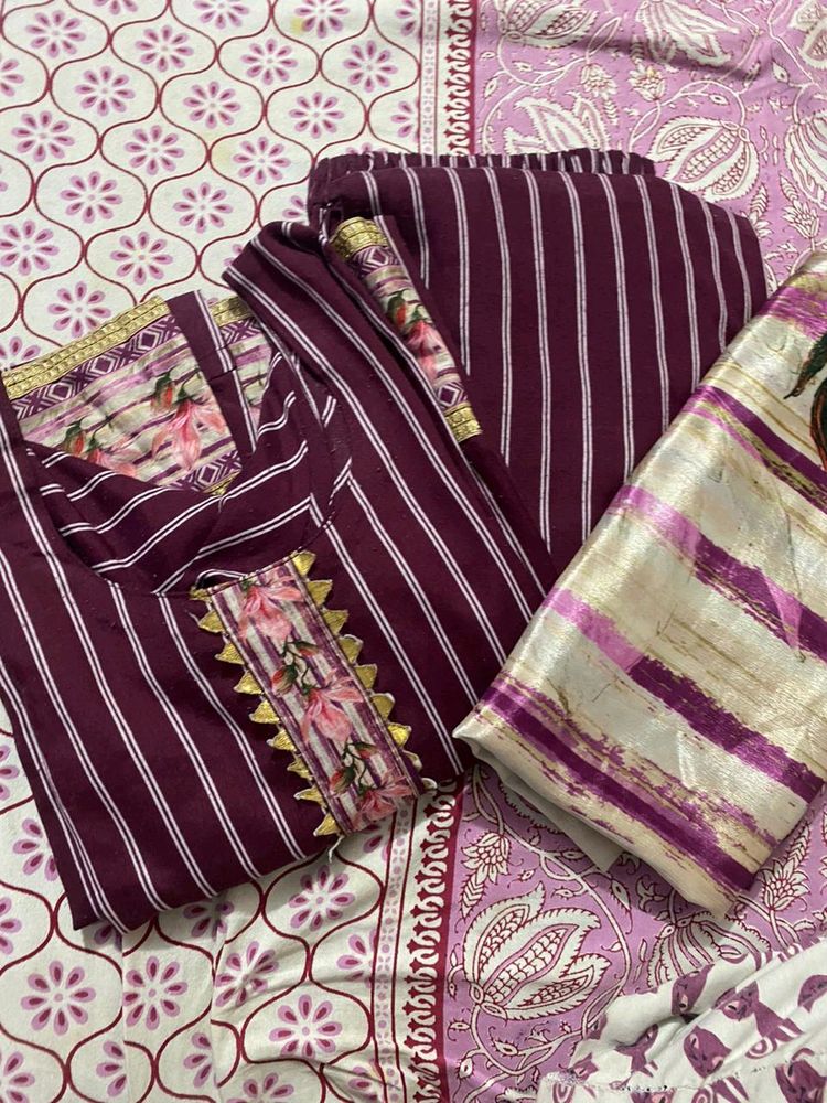 Khula Palazoo Suit 💜❤️🤍❤️💜