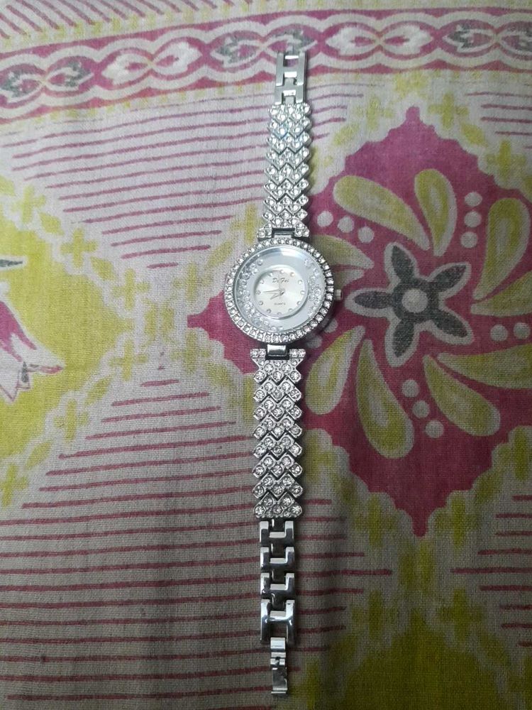 Sparkling Silver Women's Watch