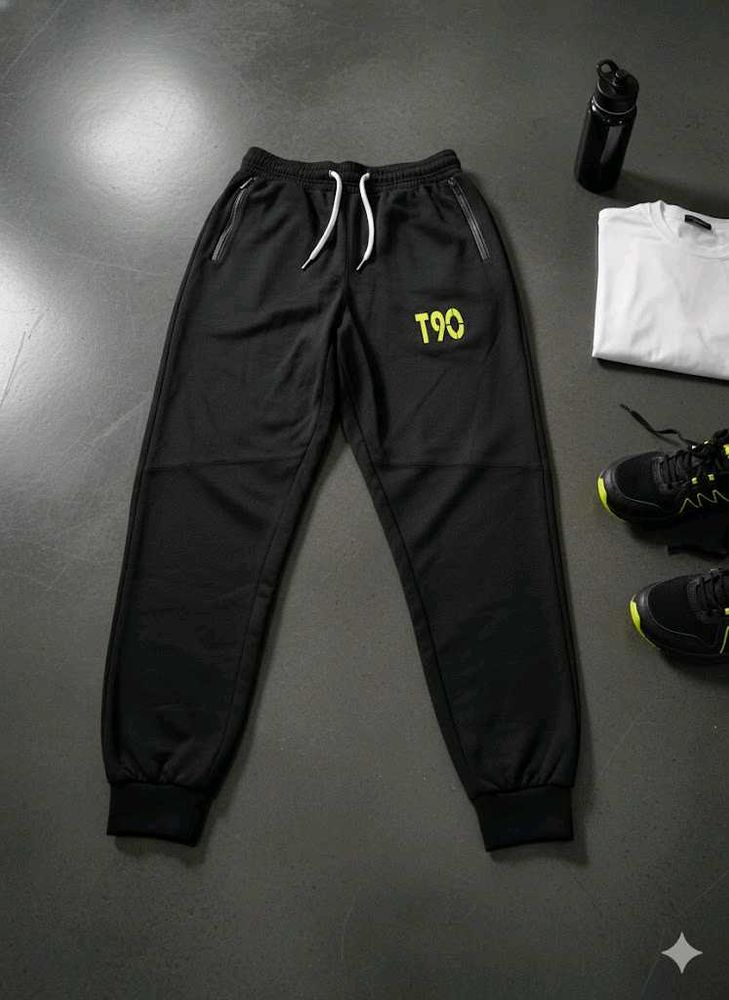 Black T90 Track Pants