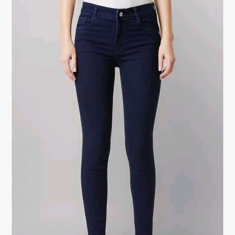 Dark Blue Skinny Fit Jeans