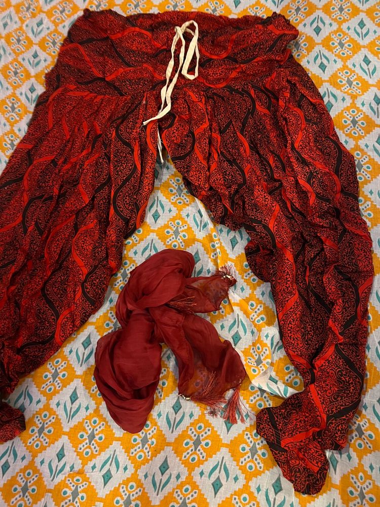 Cotton Salwar With Dupatta