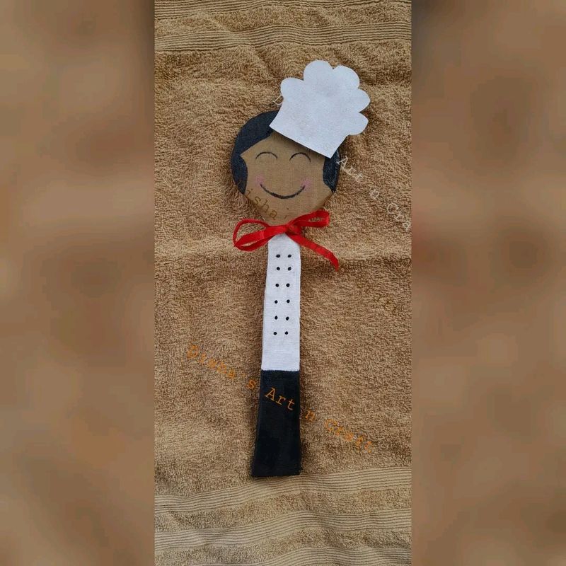 Chef Design Spatula for Kitchen Decor