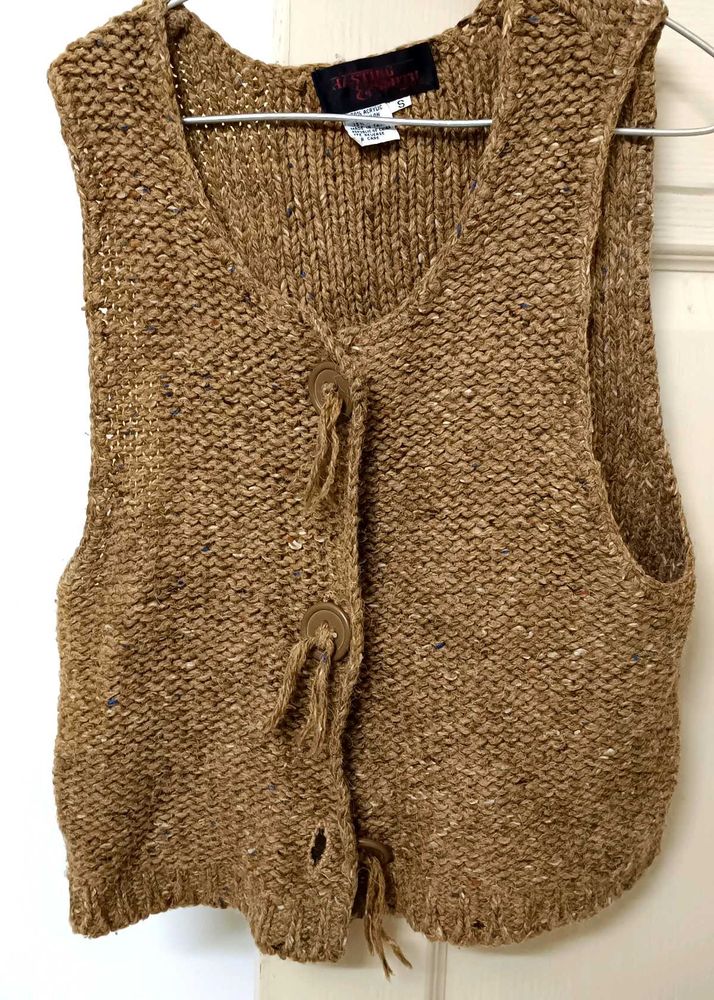 Knitted Vest Top