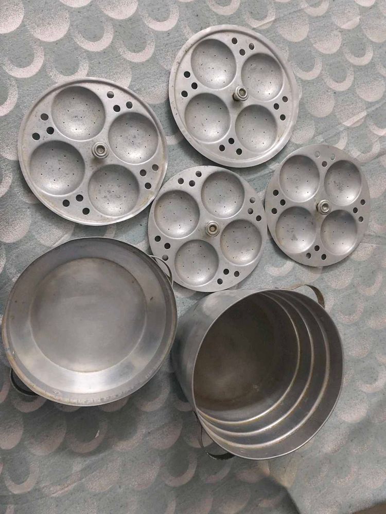 Aluminum Idli Maker