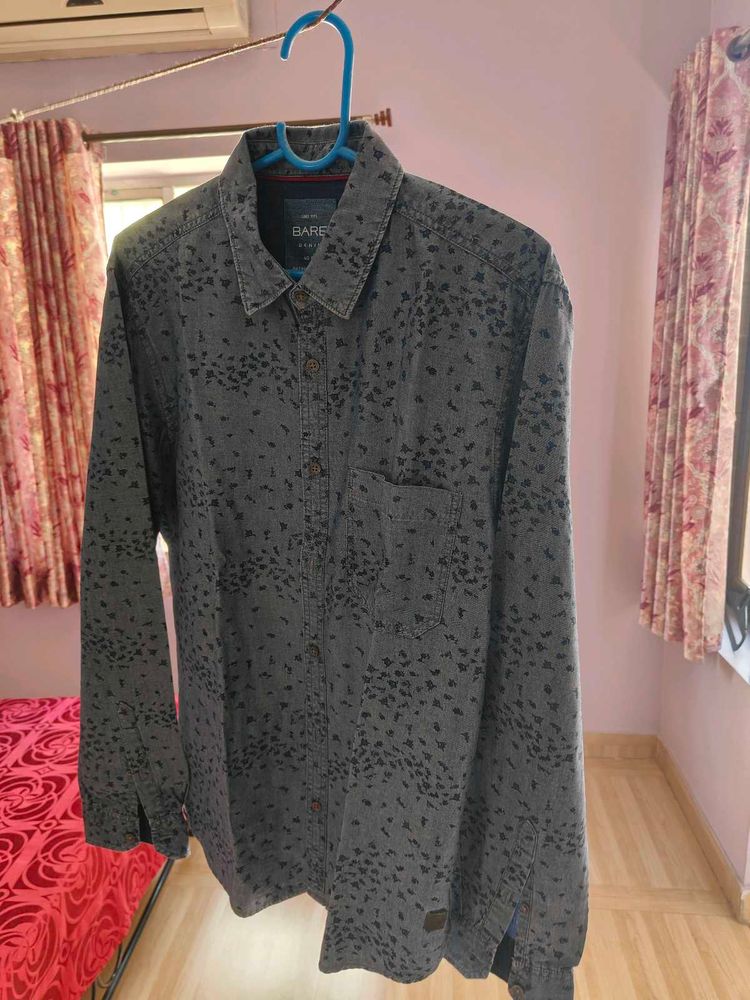 Denim Printed Shirt