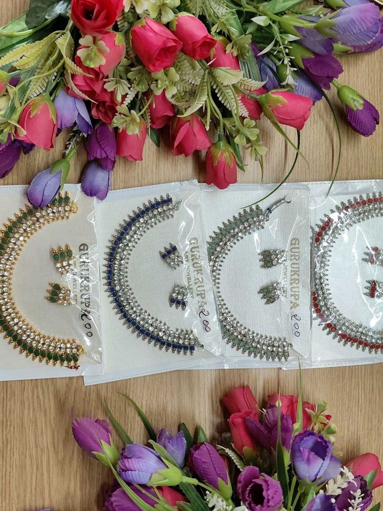 Fashion Jewellery Set Necklace And Earrings