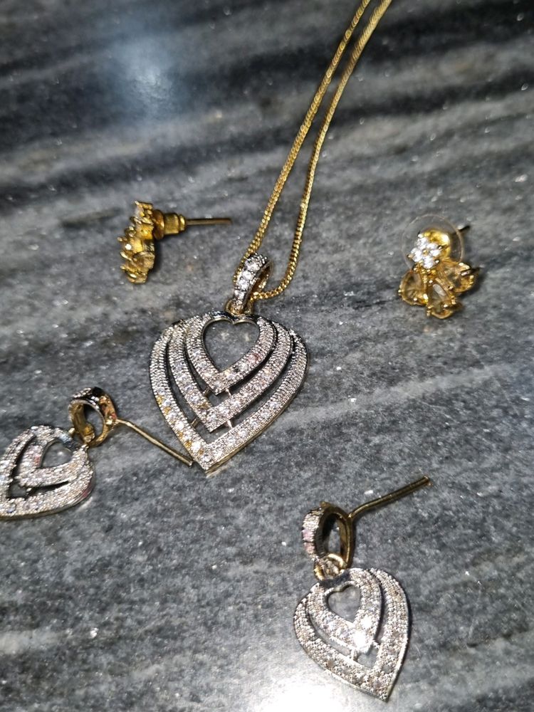 Necklace With Earrings