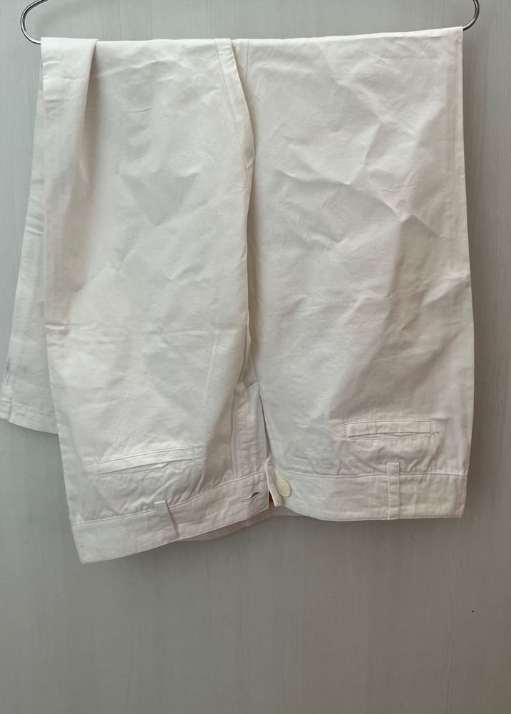 Stylish White Girl’s  Casual Pants