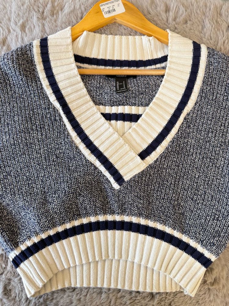 Forever 21 Korean Coded Sweater