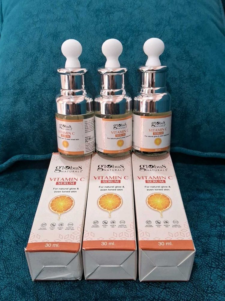 Face Serum By Globus Naturals Vitamin C