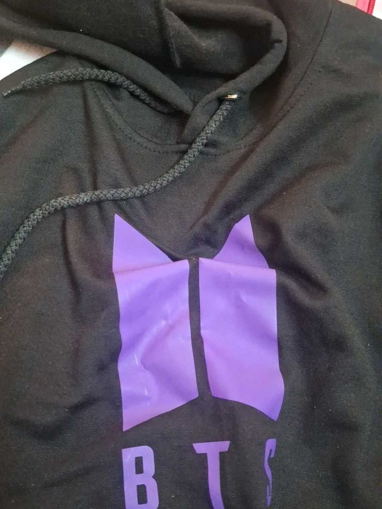 BTS black Hoodie