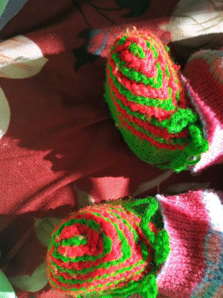 Handmade Baby Booties