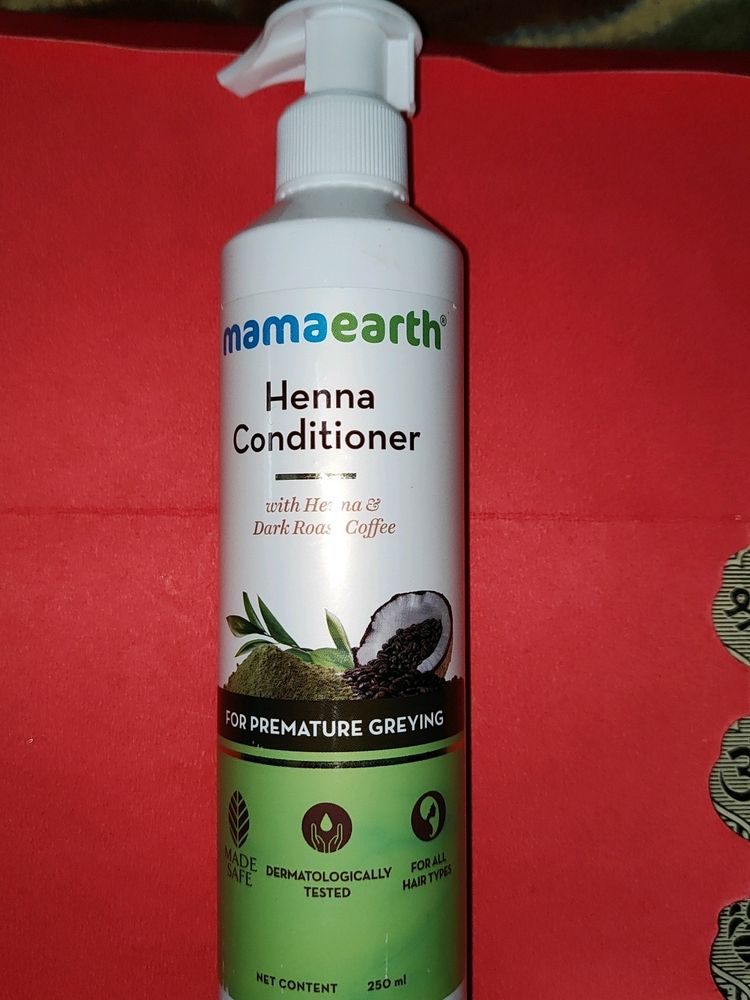 Henna Conditioner with and Deep Roast Coffee.