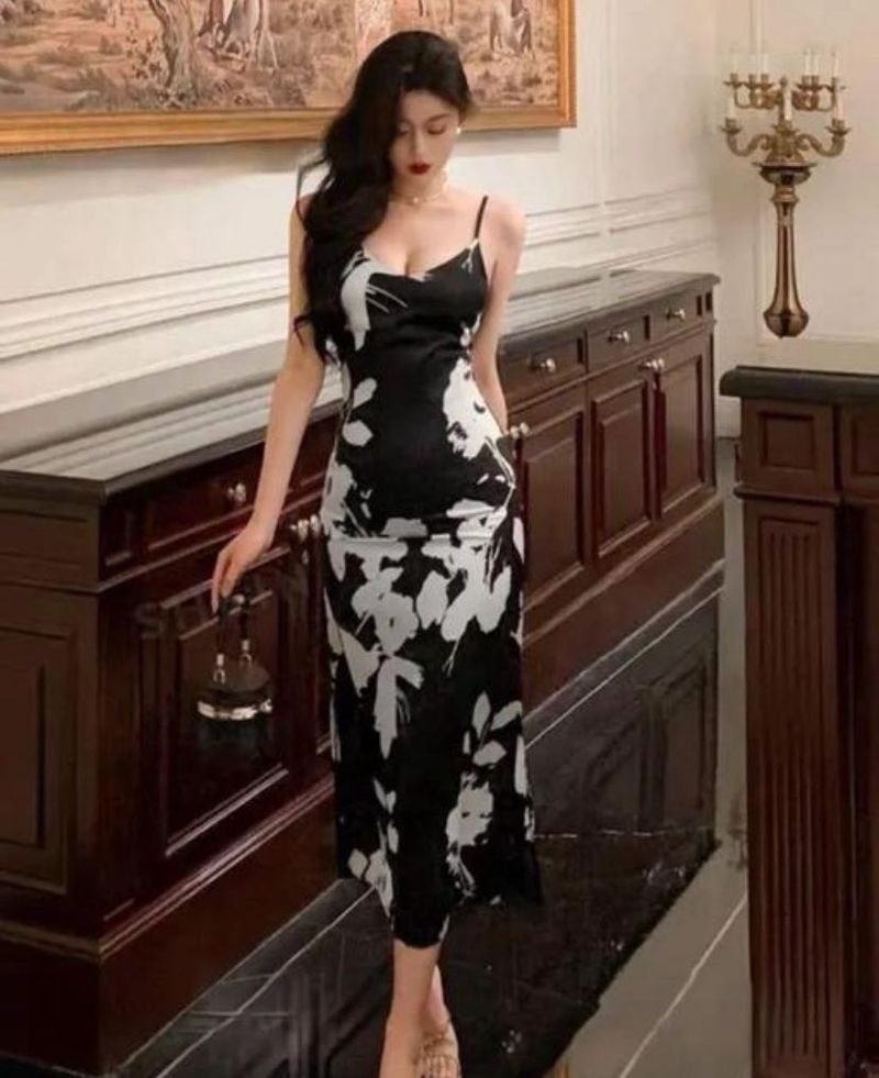 Floral Print Slip Dress (never used) it&#39;s new