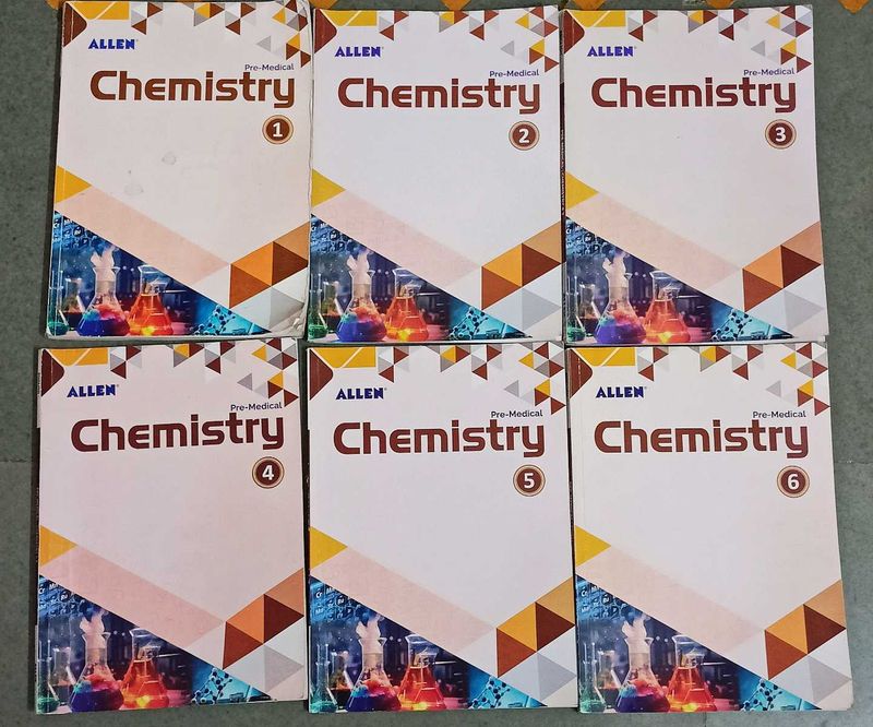 Allen Updated Syllabus Chemistry Pre-Medical Books