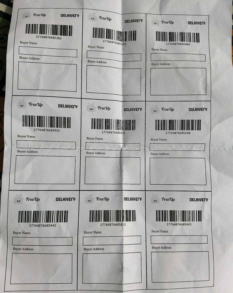 Shipping Labels