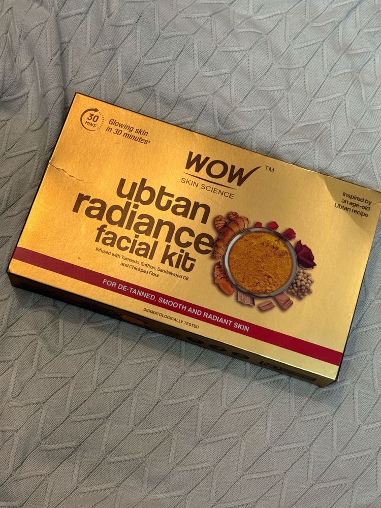 New WOW Skin Science Ubtan Facial Kit
