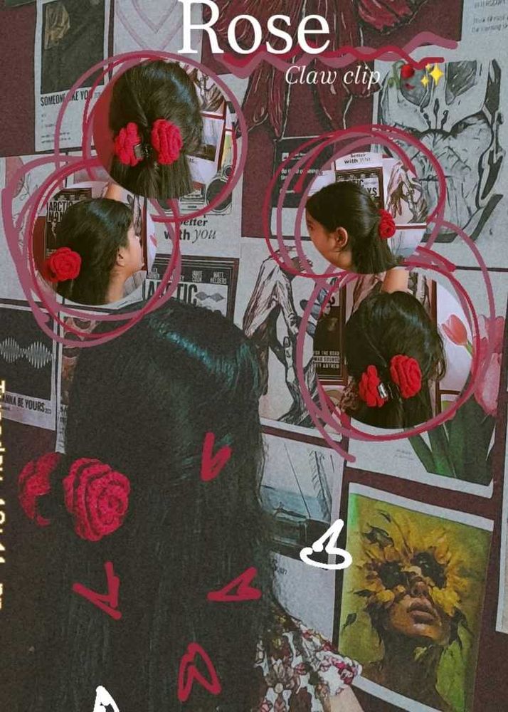 Rose CLAW CLIP