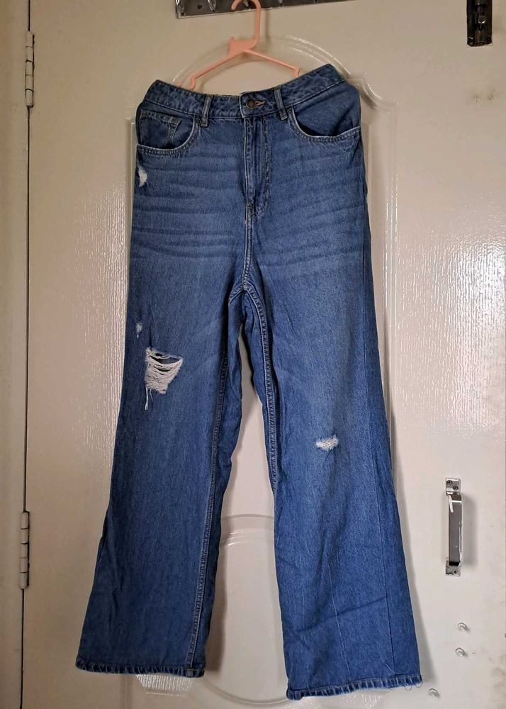 Blue Ripped Jeans