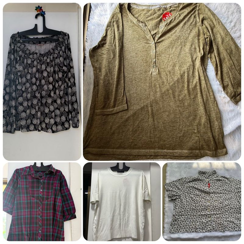 Assorted Women's Tops Set of 5