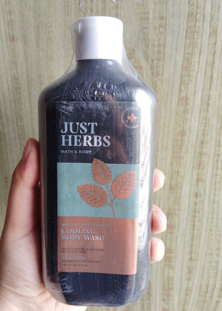 JUST HERBS COOLING BODY WASH 😻