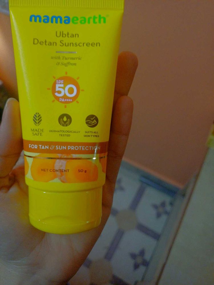 Mamaearth Ubtan Detan Sunscreen