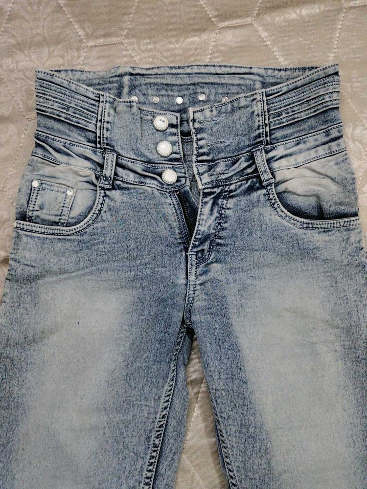 High Waist Denim