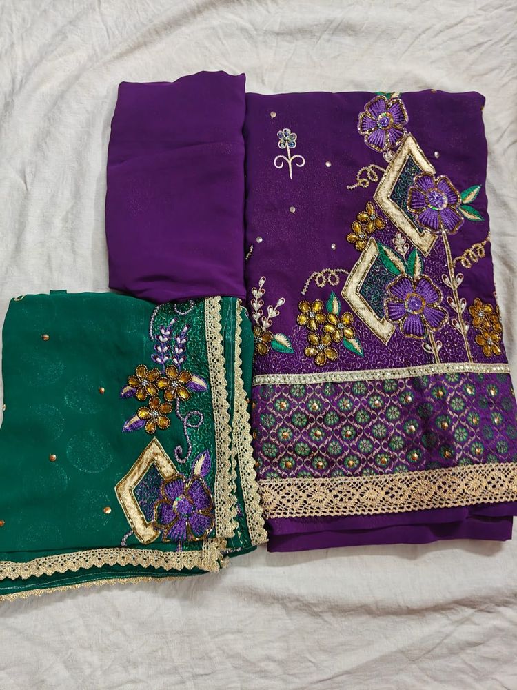Beautiful Purple  Lehenga Set