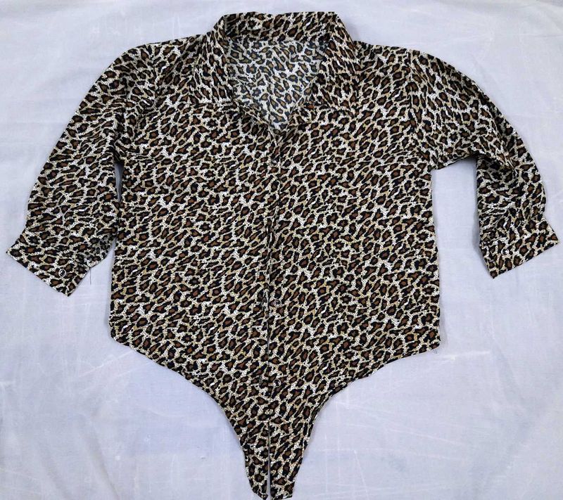 LEOPARD PRINT SHIRT