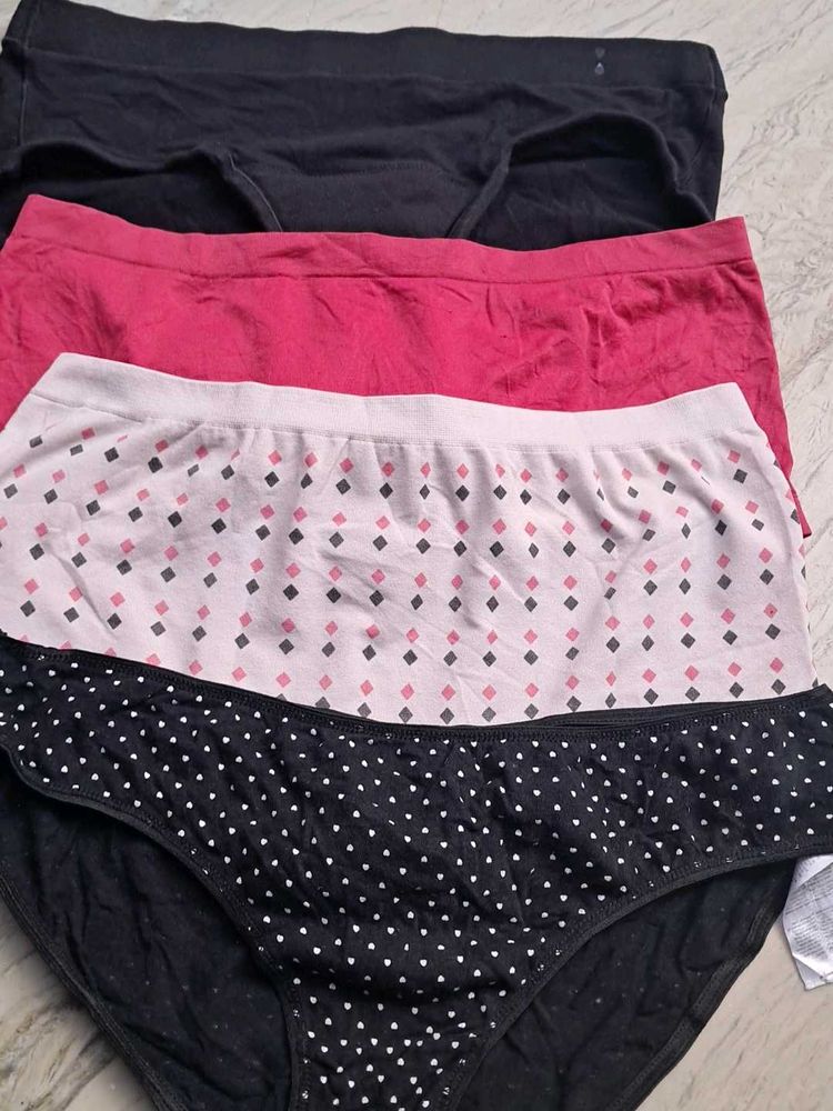padded  n hipster  panty in cotton imported Fabric