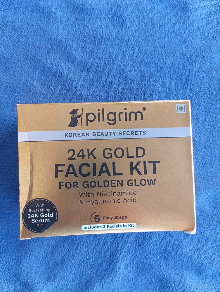 Pilgrim 24k GOLD FACIAL KIT