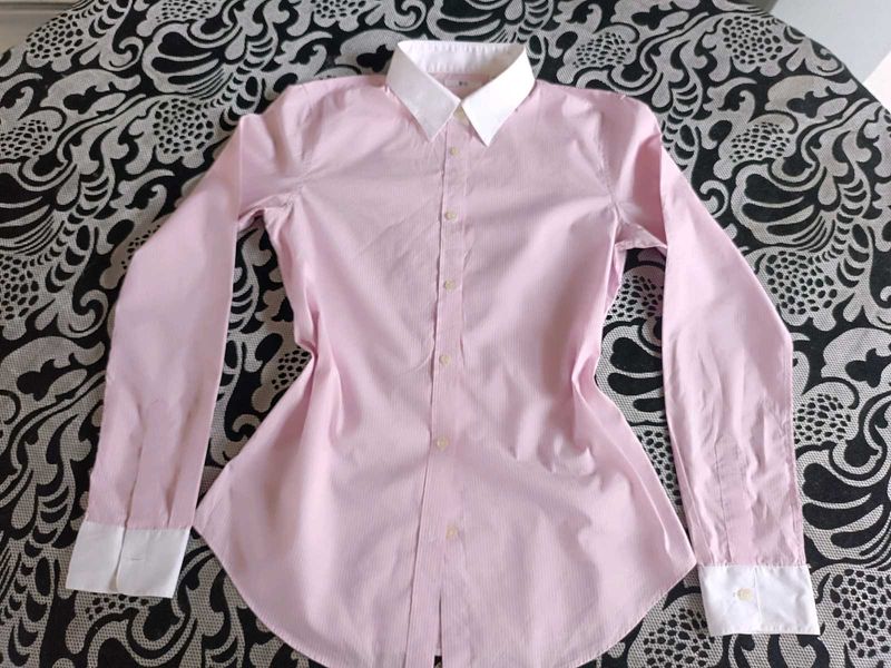 Office Siren Pink Shirt