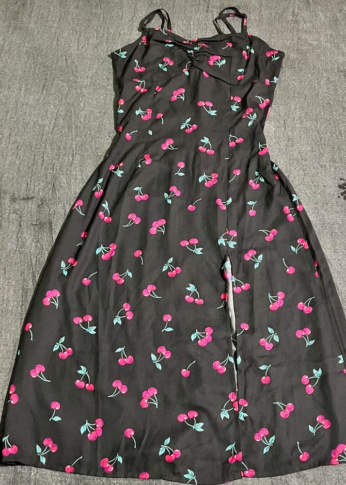 Cherry Print Dress