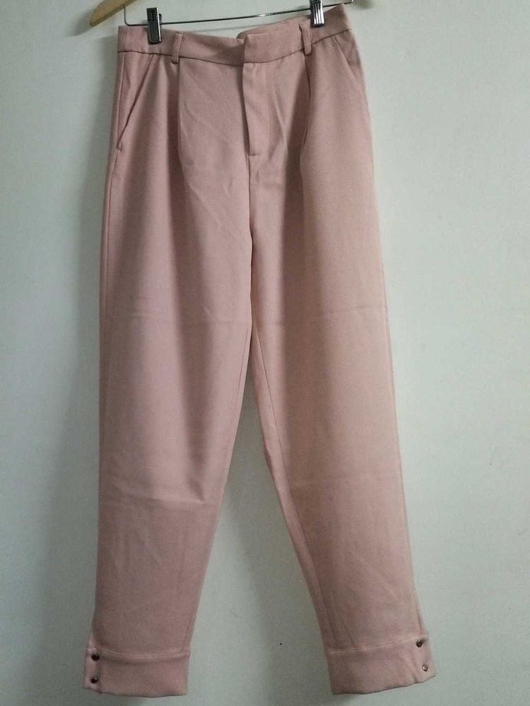 Blush Pink Trousers