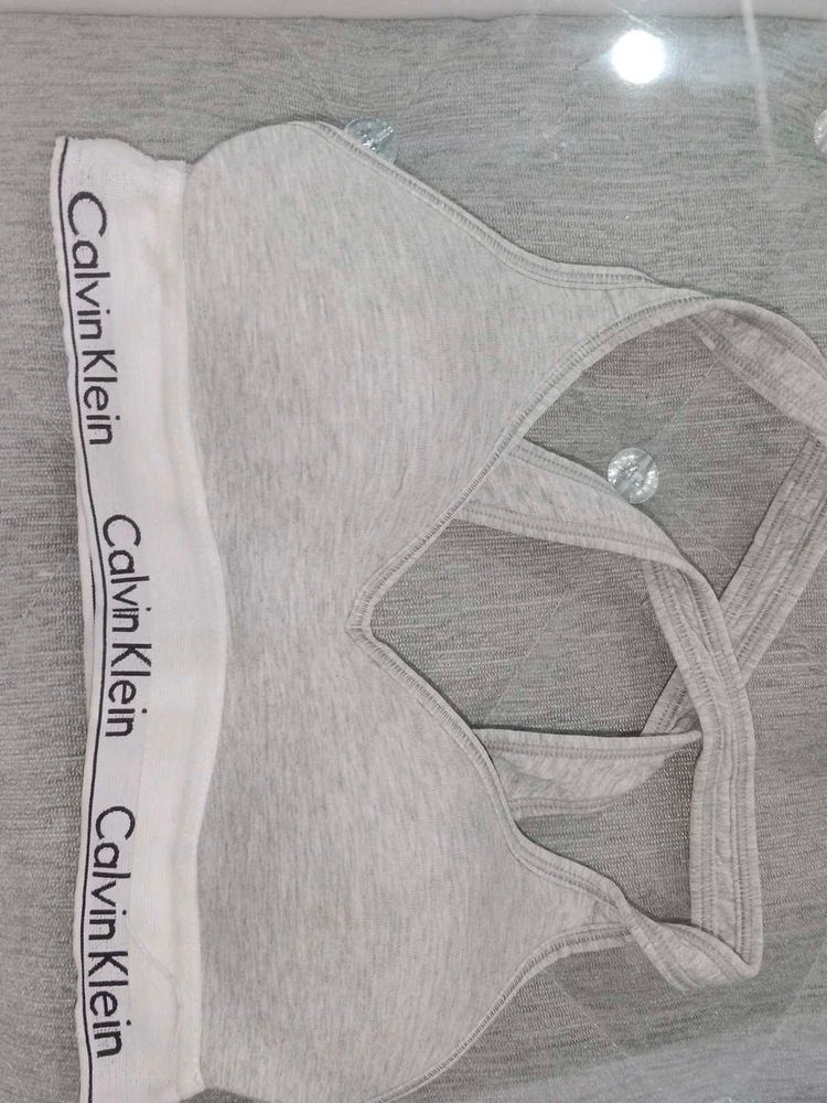 Calvin Klein Grey Bra