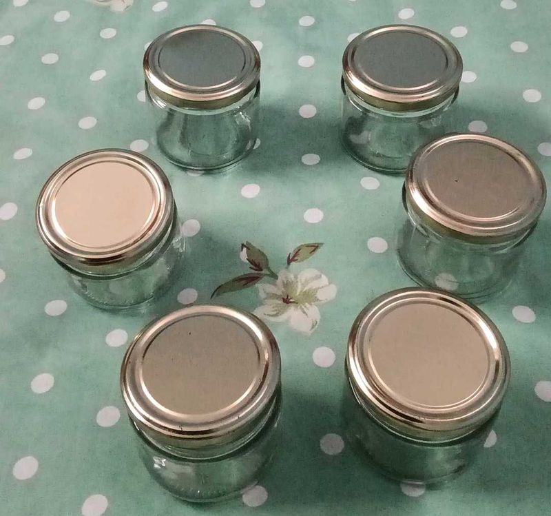 Small Glass Jars (Set of 6)
