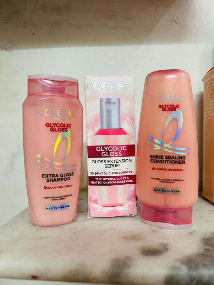 L&#39;Oreal Glycolic Gloss Set