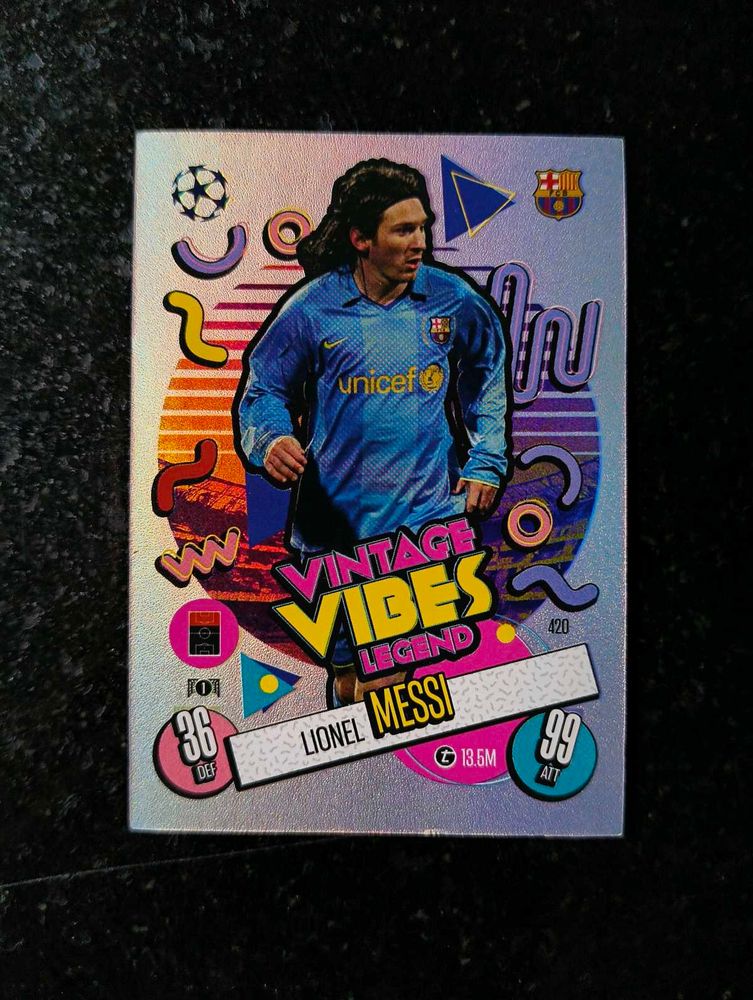 Psa 10 Lionel Messi Vintage Card