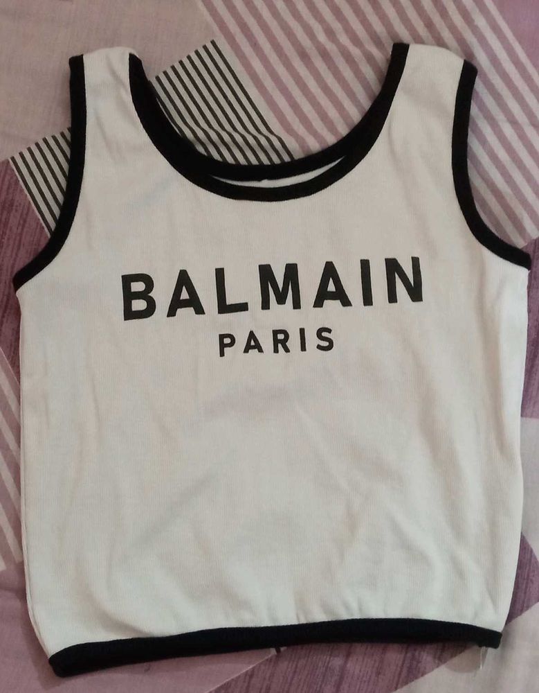 Balmain Paris Tank Top
