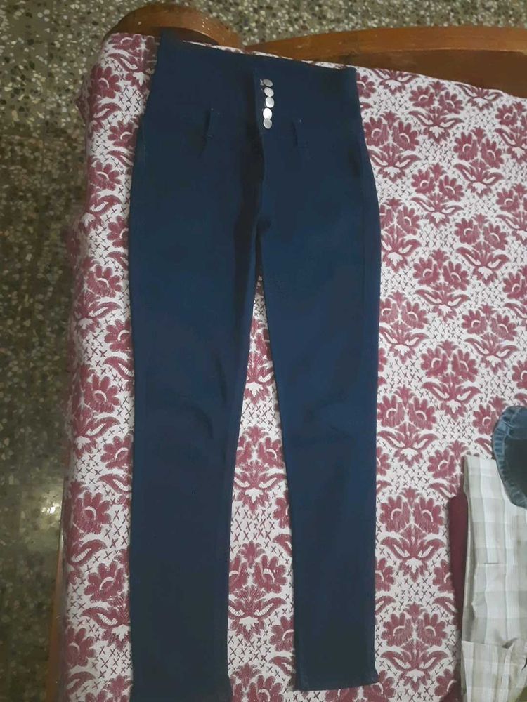 Dark Blue Skinny Jeans For Girl And Slim Lady🌹
